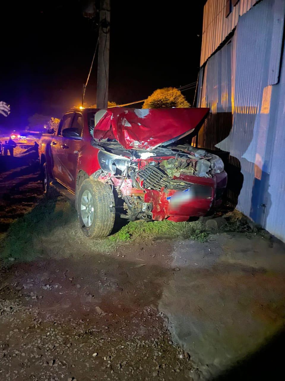 Un motociclista falleció en un accidente vehicular sobre la Ruta 2